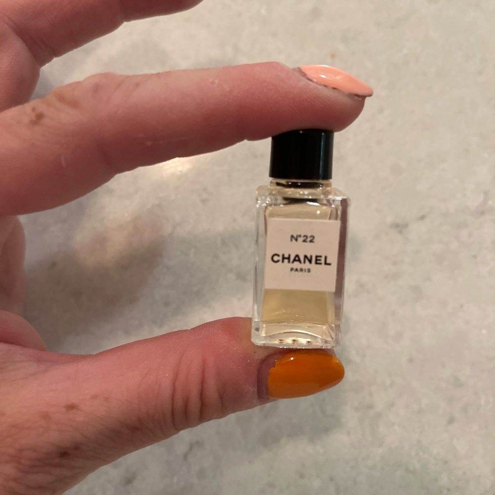 Chanel No 22 Tiny Bottle of Perfume